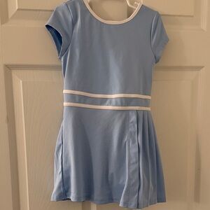 Abercrombie Kids Light Blue Dress with White Accents